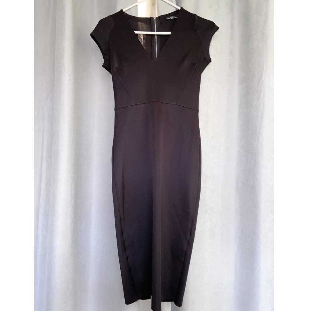 Zara Black Business Dress